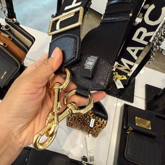 MARC JACOBS Logo Webbing Strap (Bag Belt) 2 inch $95 - Picture 4 of 11